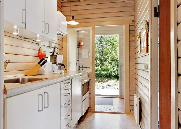 Casa de Férias Cozy Log Retreat-by Traum Oksbøl